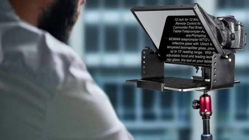 Use the customized service from a successful teleprompter operator 